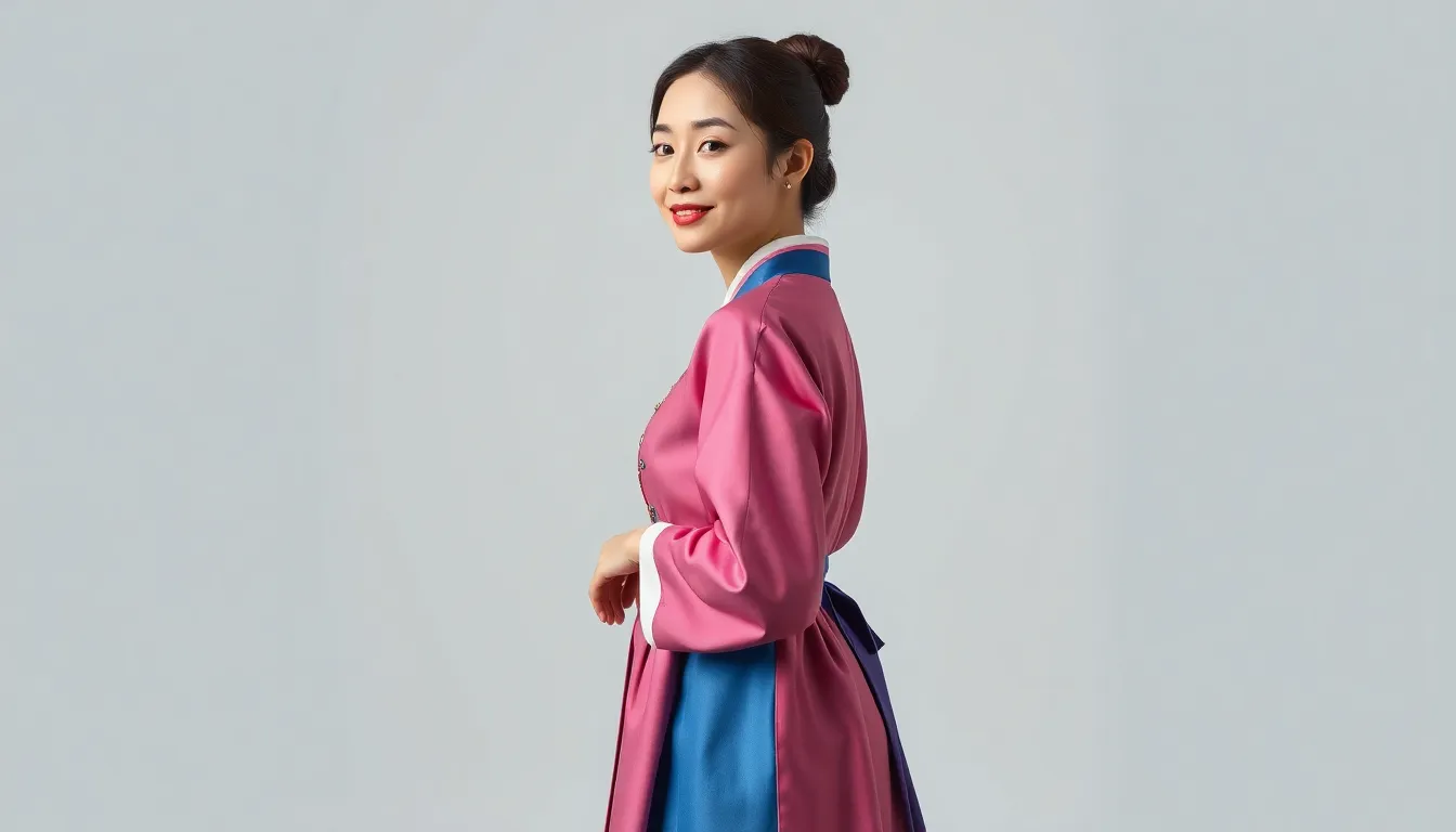 설날 한복 사진 예시