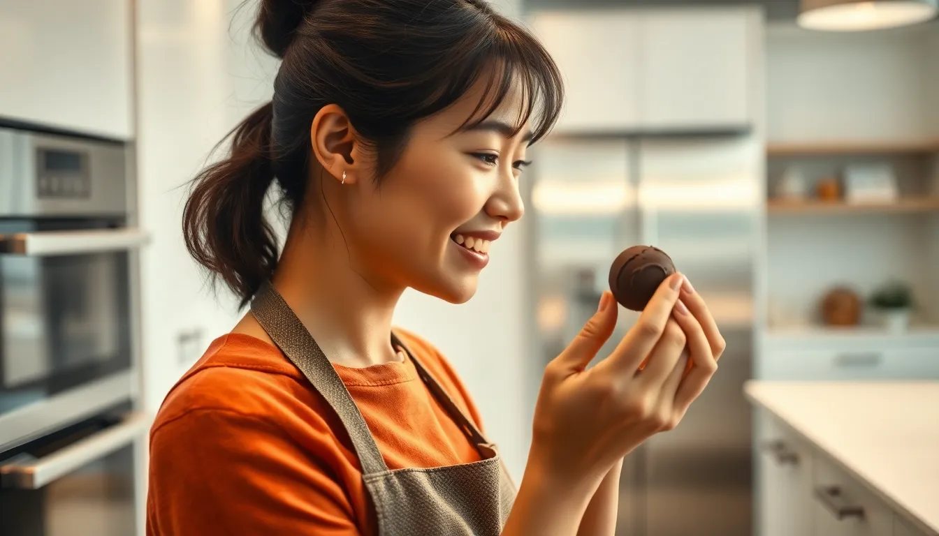 수제 초콜릿 이미지