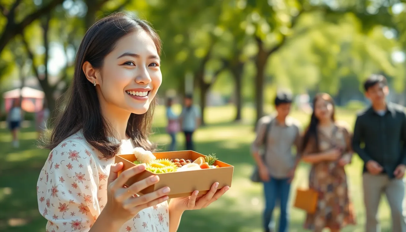 소풍 도시락 재료 이미지