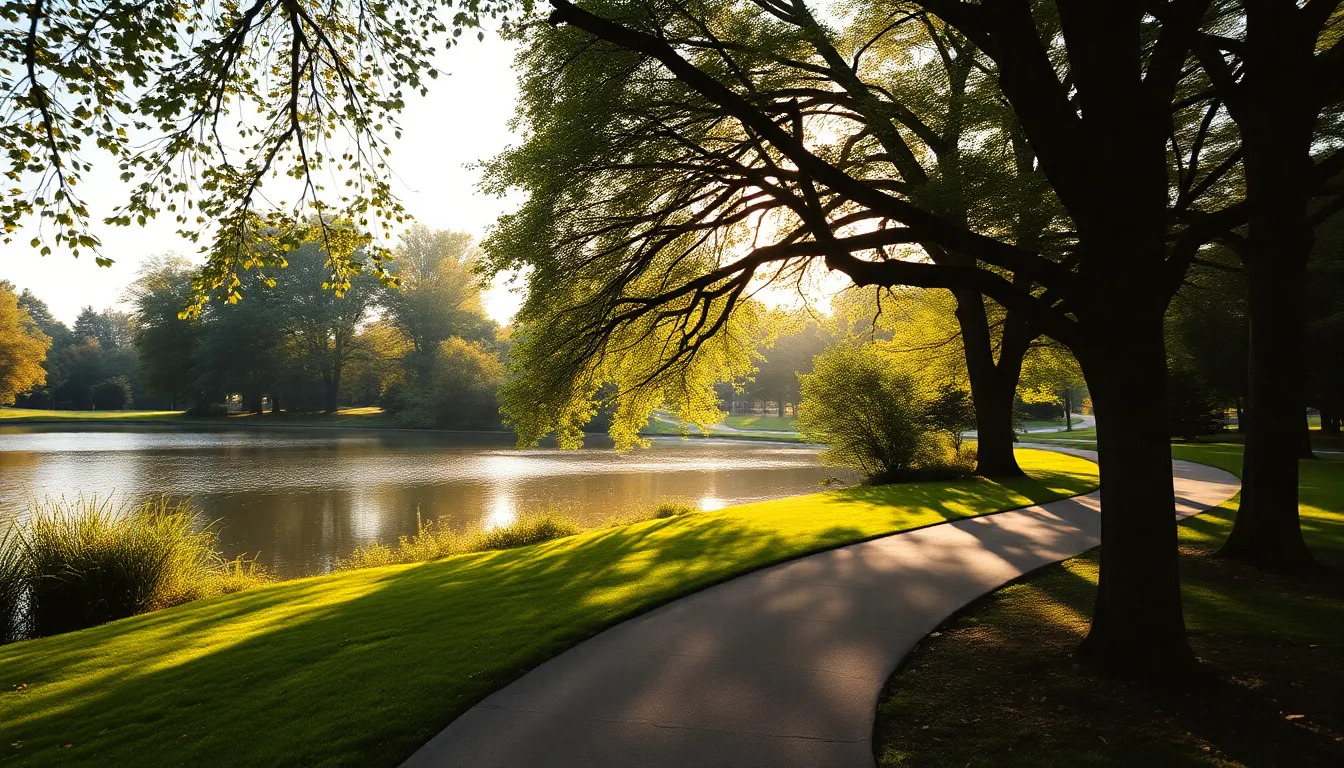 자연 속에서 즐거운 시간을 보내는 아이