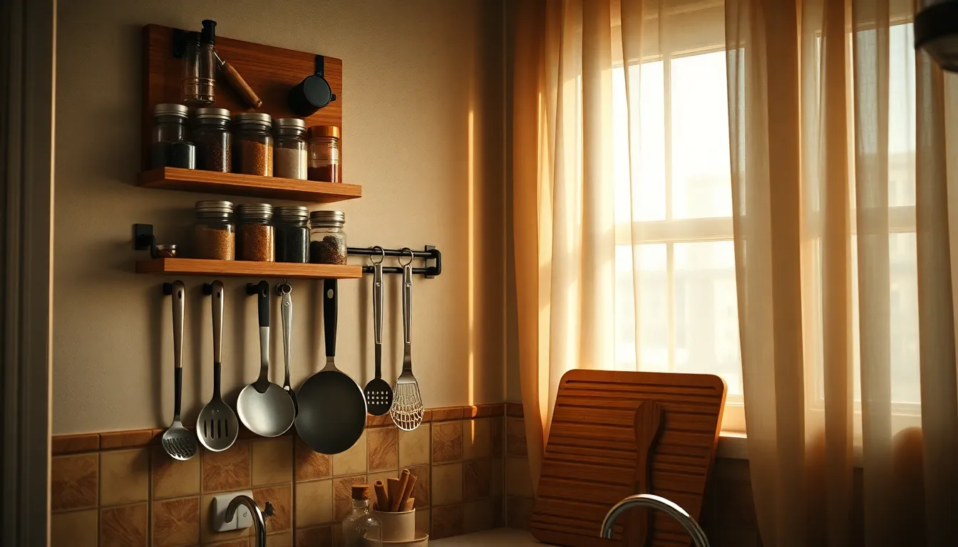 좁은 주방 스마트 수납 아이디어