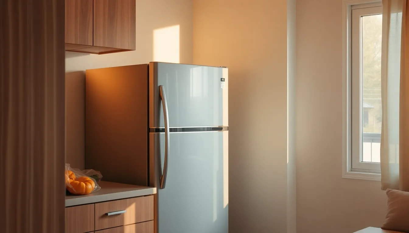 2025년 1인 가구를 위한 스마트 냉장고 이미지
